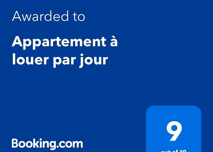 Appartement à louer par jour